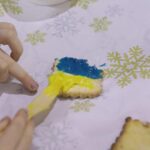 Ciastko przygotowane podczas warsztatów.