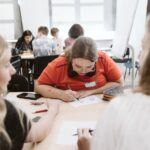 Uczestnicy i prowadzący podczas warsztatów.